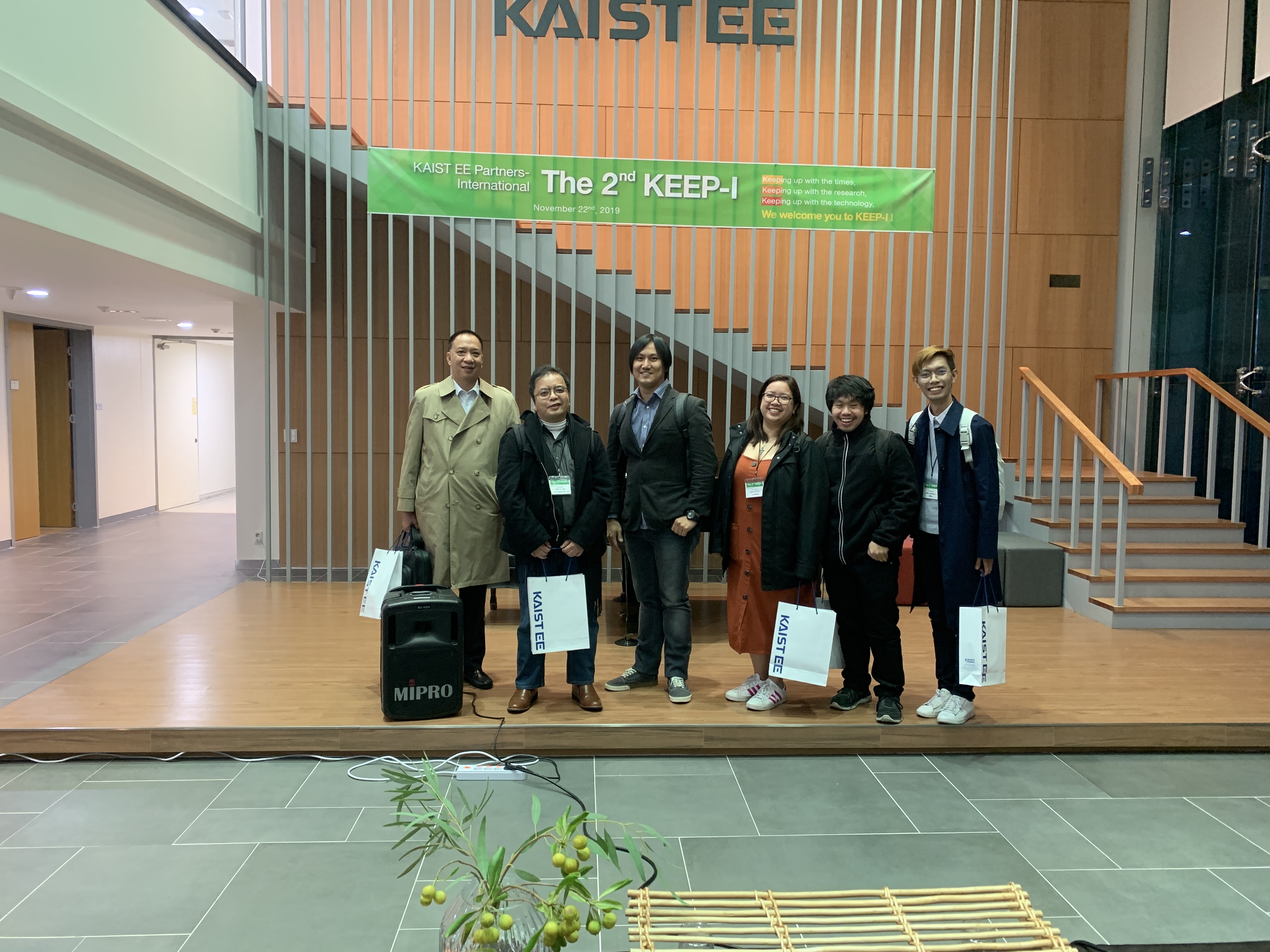DCS delegation attends KEEP-I workshop at KAIST