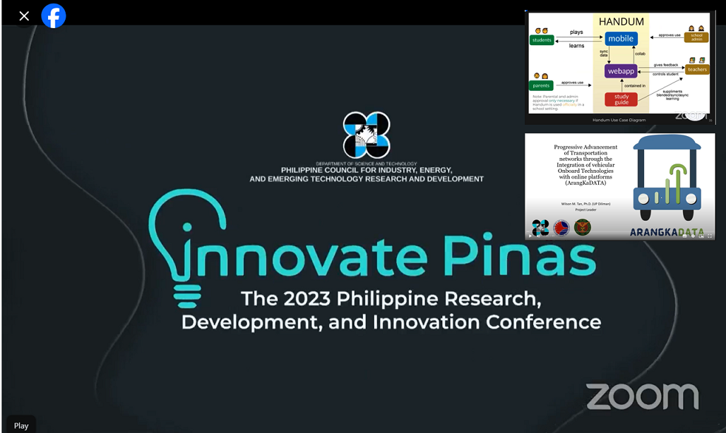 Two DCS projects featured in DOST PCIEERD Innovate Pinas