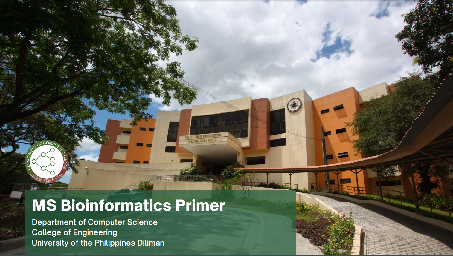 DCS to start offering M.Sc. in Bioinformatics starting next academic year